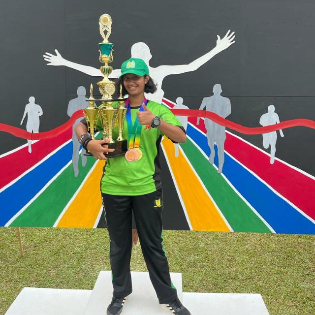 Tanvi Ranjan — Overall Sports Day Champion